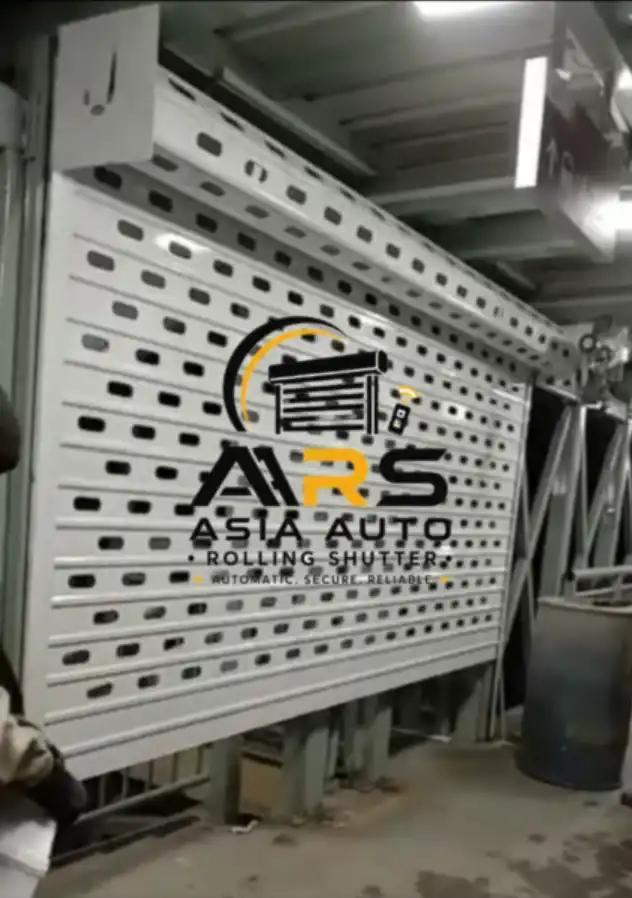 Perforated Rolling Shutter Door by Asia Auto Rolling Shutter Karachi